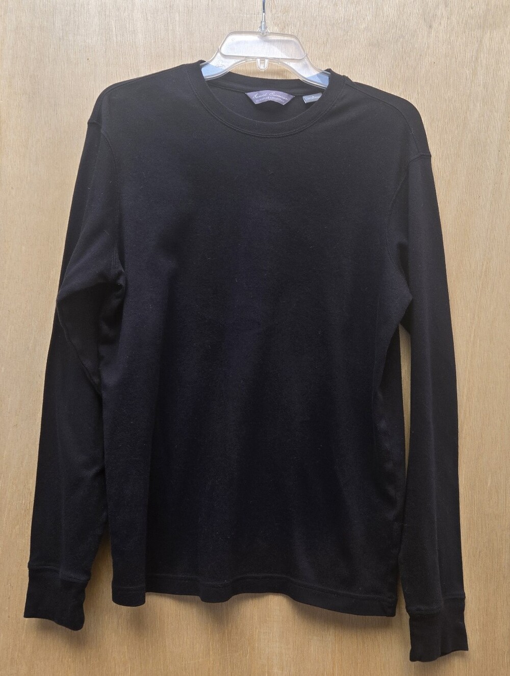 Daniel Cremieux Signature Collection Brushed Cotton Long Sleeve Crewneck Shirt